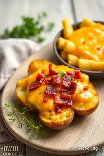 Bake Cheesy Potatoes with Bacon Delight presentation