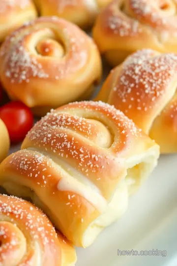 Crescent Roll Danish Ring Walking on Sunshine presentation