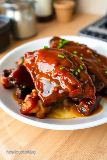 Honey Garlic BBQ Spare Ribs steps