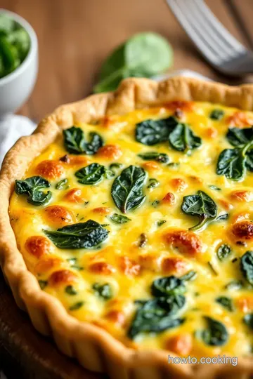 Spinach & Feta Quiche for Expecting Mothers presentation