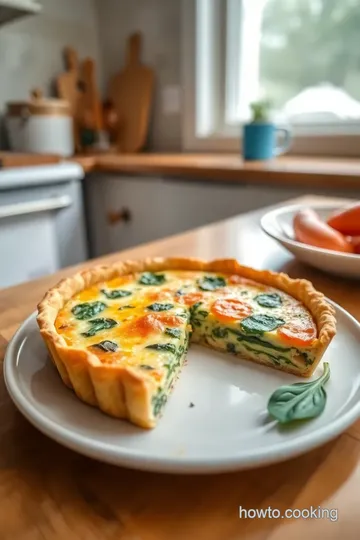 Spinach & Feta Quiche for Expecting Mothers steps