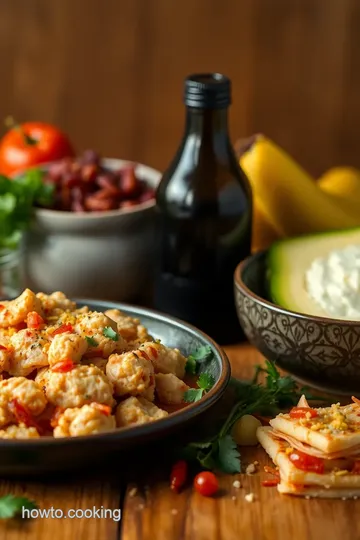 Baked Chicken Casserole with Tex-Mex Flavors ingredients