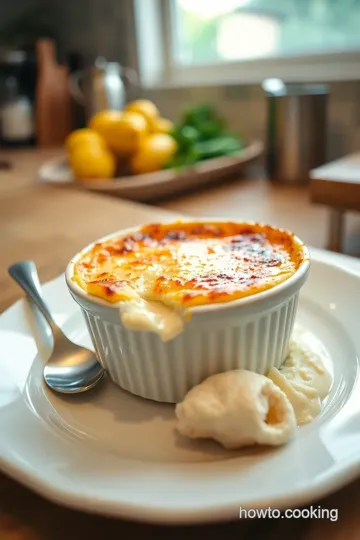 Crab Brûlée steps