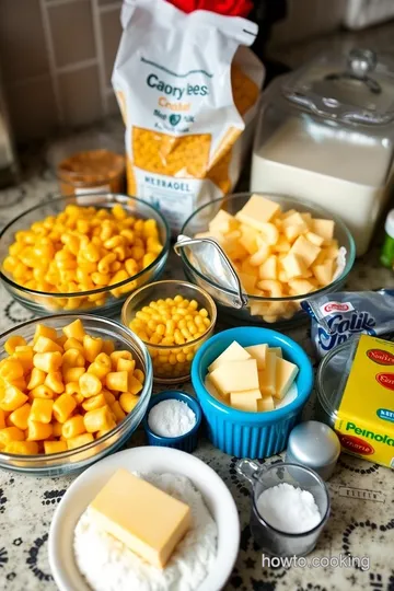 Best Ever Fried Mac and Cheese Bites ingredients