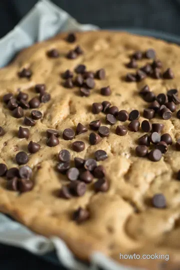 Chocolate Chip Cookie Bark Delight presentation