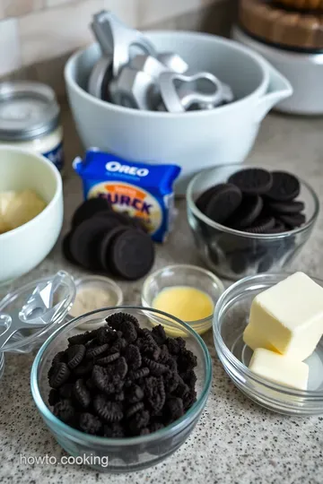 Chocolate Dream: How to Make an Oreo Pie Crust ingredients