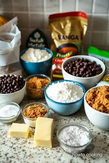 Classic Chewy Chocolate Chip Cookies ingredients