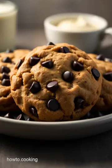 Classic Chewy Chocolate Chip Cookies presentation