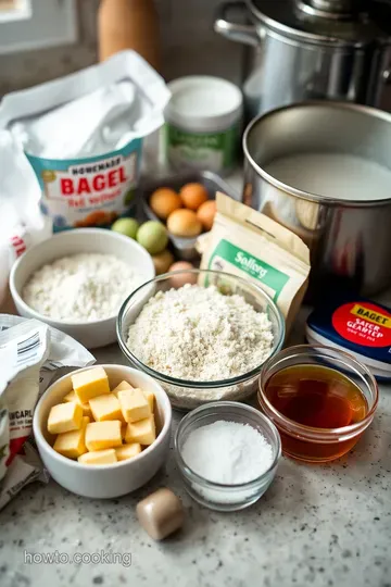 Classic Homemade Bagels: A Warm Embrace from the Oven ingredients