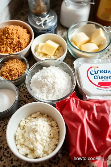Classic New York-Style Baked Cheesecake ingredients