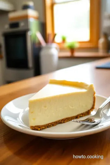 Classic New York-Style Baked Cheesecake steps