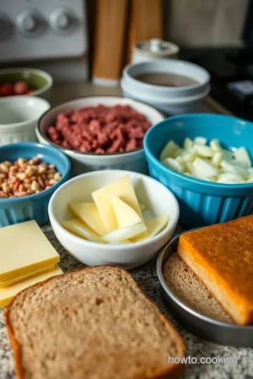 Classic Patty Melt ingredients