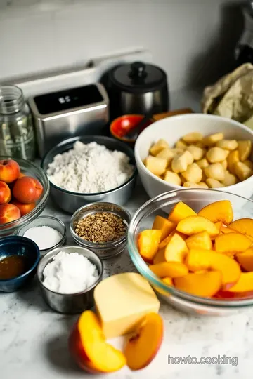 Classic Peach Pie: A Sweet Summer Delight ingredients