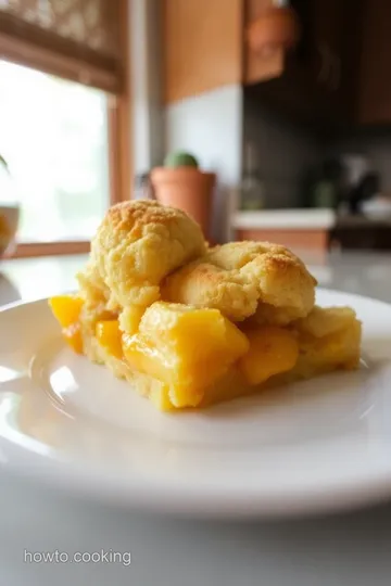 Classic Southern Peach Cobbler steps