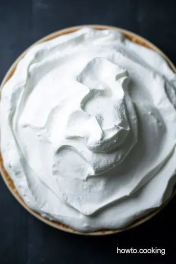 Clouds of Citrus Bliss: How to Make Meringue for Lemon Meringue Pie presentation