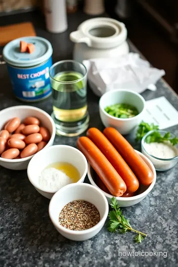 Perfectly Cooked Sausage Links ingredients