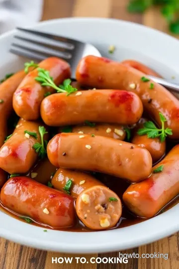 Perfectly Cooked Sausage Links presentation