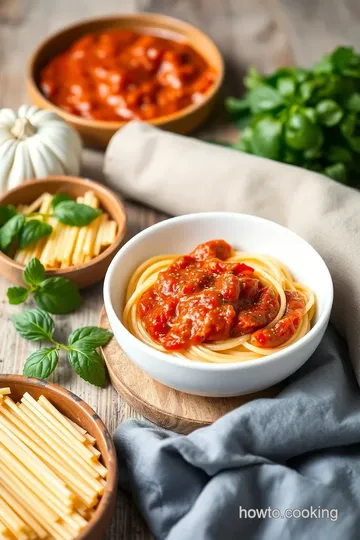 20-Minute Spaghetti with Classic Marinara Sauce ingredients