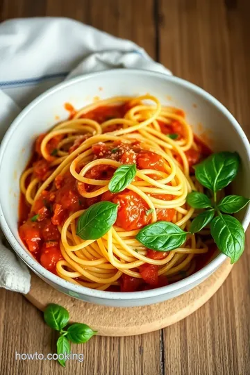 20-Minute Spaghetti with Classic Marinara Sauce steps