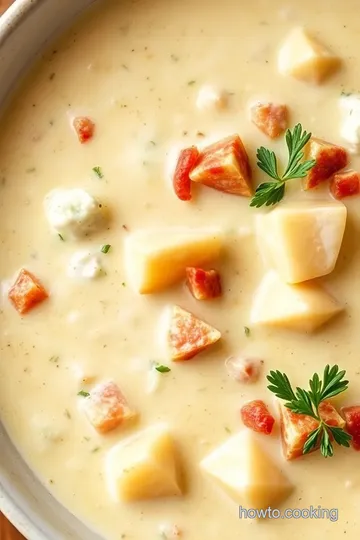 Grandmother s Omaha Clam Chowder Recipe presentation