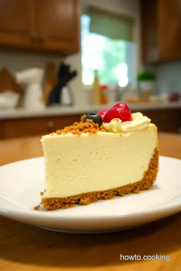 Creamy New York Style Cheesecake with a Graham Cracker Crust steps