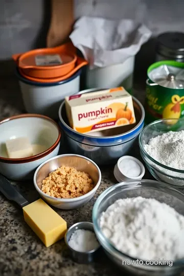 Creamy Pumpkin Cream Cheese Frosting ingredients