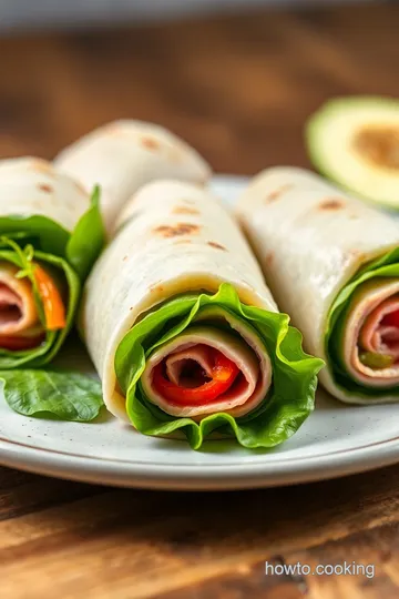 Creative Lunch Meat Roll-Ups presentation