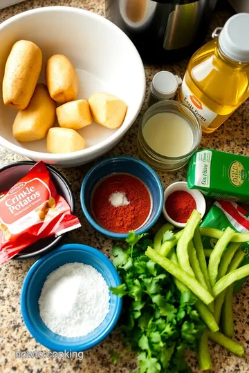 Crispy Crinkle-Cut Fries ingredients