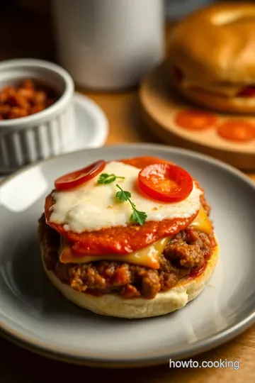 Crockpot Pizza Burgers: A Cheesy Saucy Mash-Up presentation