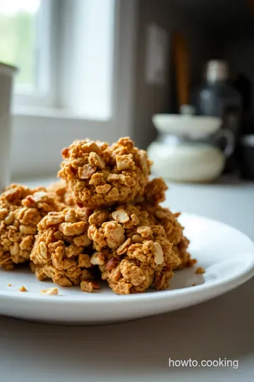 Crunchy Homemade Granola Clusters steps