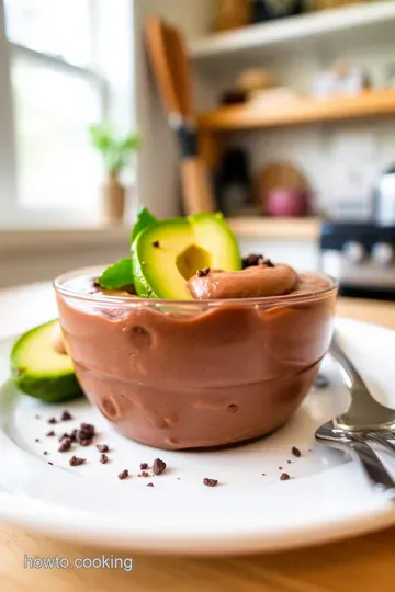 Decadent Chocolate Avocado Mousse steps