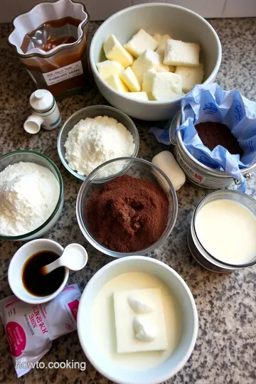 Decadent Chocolate Buttercream Frosting ingredients