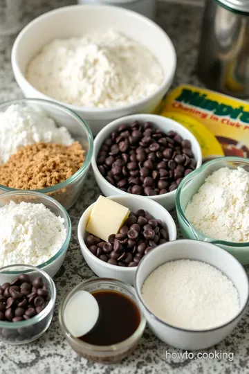 Decadent Egg-Free Chocolate Chip Cookies ingredients