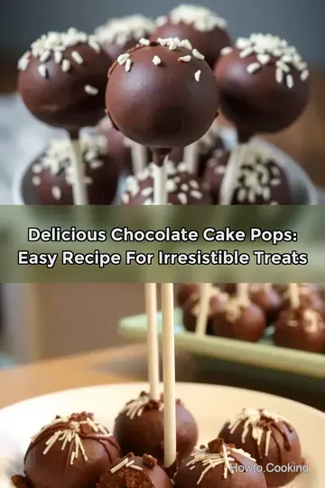 Delicious Chocolate Cake Pops: Easy Recipe for Irresistible Treats