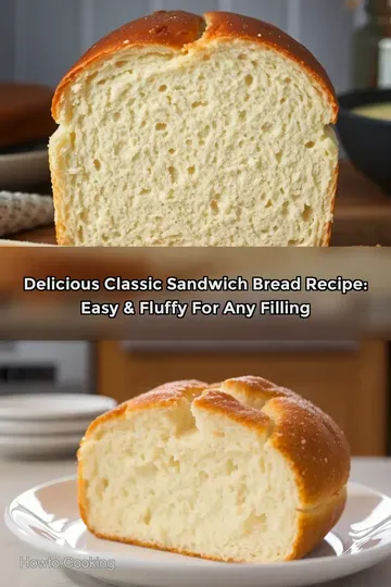 Delicious Classic Sandwich Bread Recipe: Easy & Fluffy for Any Filling