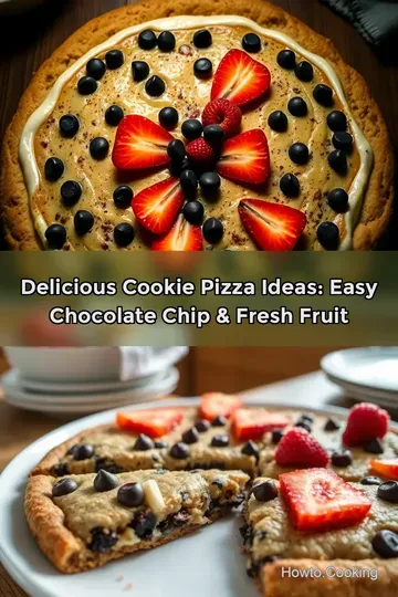 Delicious Cookie Pizza Ideas: Easy Chocolate Chip & Fresh Fruit