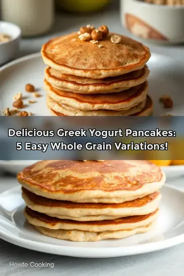 Delicious Greek Yogurt Pancakes: 5 Easy Whole Grain Variations!