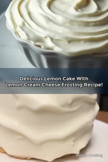 Delicious Lemon Cake With Lemon Cream Cheese Frosting Recipe!