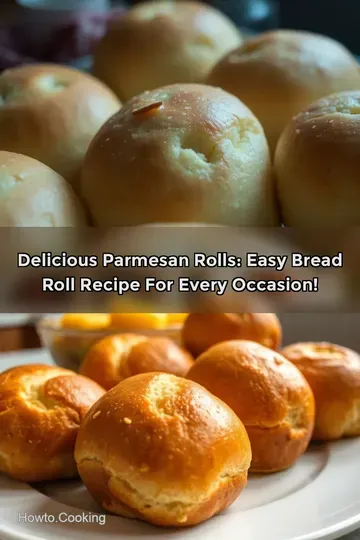 Delicious Parmesan Rolls: Easy Bread Roll Recipe for Every Occasion!