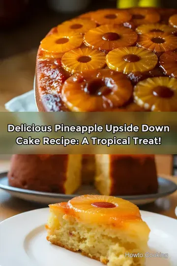 Delicious Pineapple Upside Down Cake Recipe: A Tropical Treat!