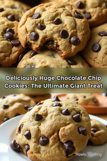 Deliciously Huge Chocolate Chip Cookies: The Ultimate Giant Treat