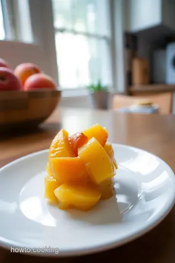 Deliciously Simple Peach Pie Filling steps