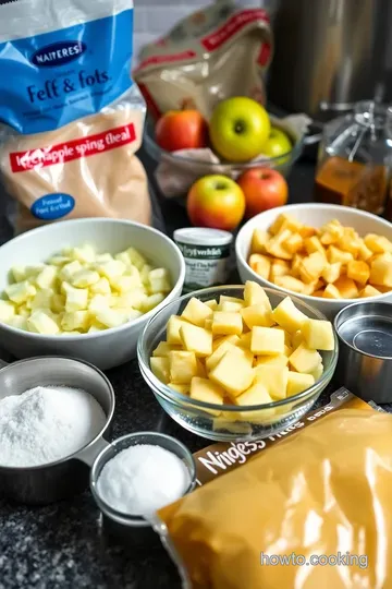 Delightful Apple Turnovers: Flaky Puff Pastry Pastries ingredients