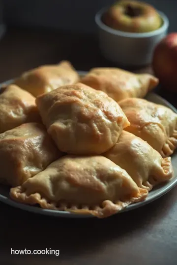 Delightful Apple Turnovers: Flaky Puff Pastry Pastries presentation