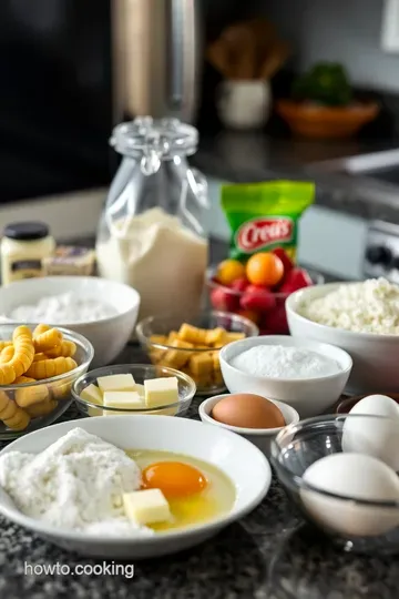Delightful Sugar Cookie Fruit Pizzas ingredients