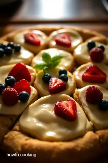 Delightful Sugar Cookie Fruit Pizzas presentation