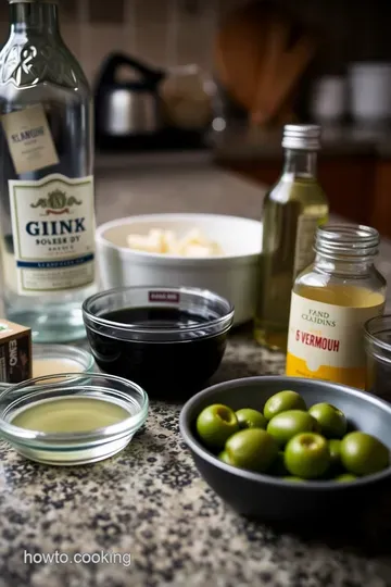 Delightfully Dirty Gin Martini: A Classic with a Twist ingredients