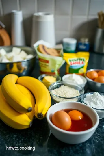 Easy Banana Muffins: A Fluffy Delight ingredients