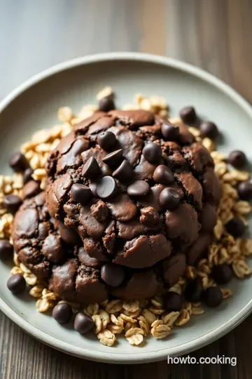 Easy No-Bake Chocolate Cookies presentation