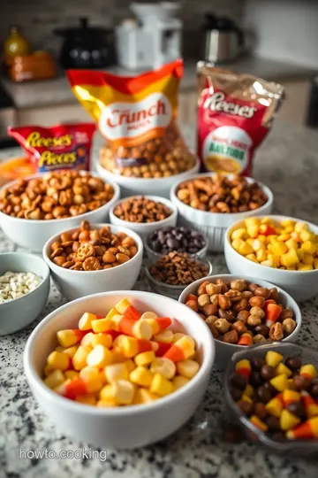 Fall Harvest Caramel Corn Mix ingredients